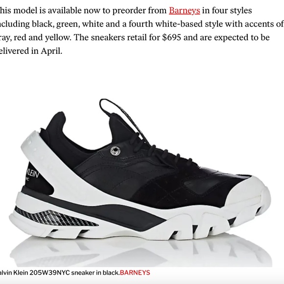 Calvin Klein Womens 205W39NYC Carla 11 'Multi' - Picture 6 of 6